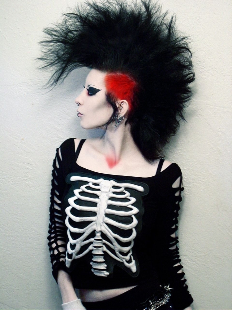 Готская прическа