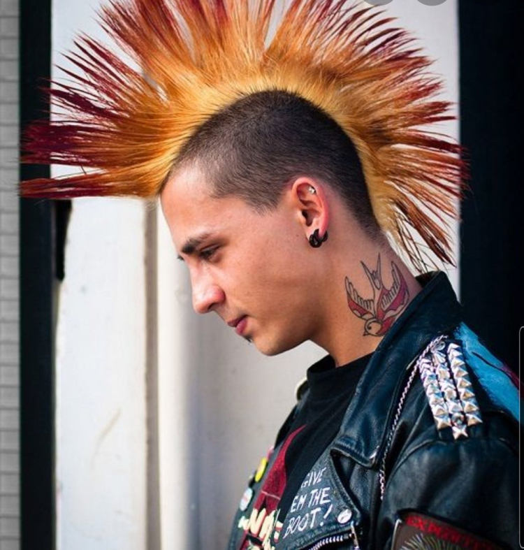 Хаер прическа у Панков