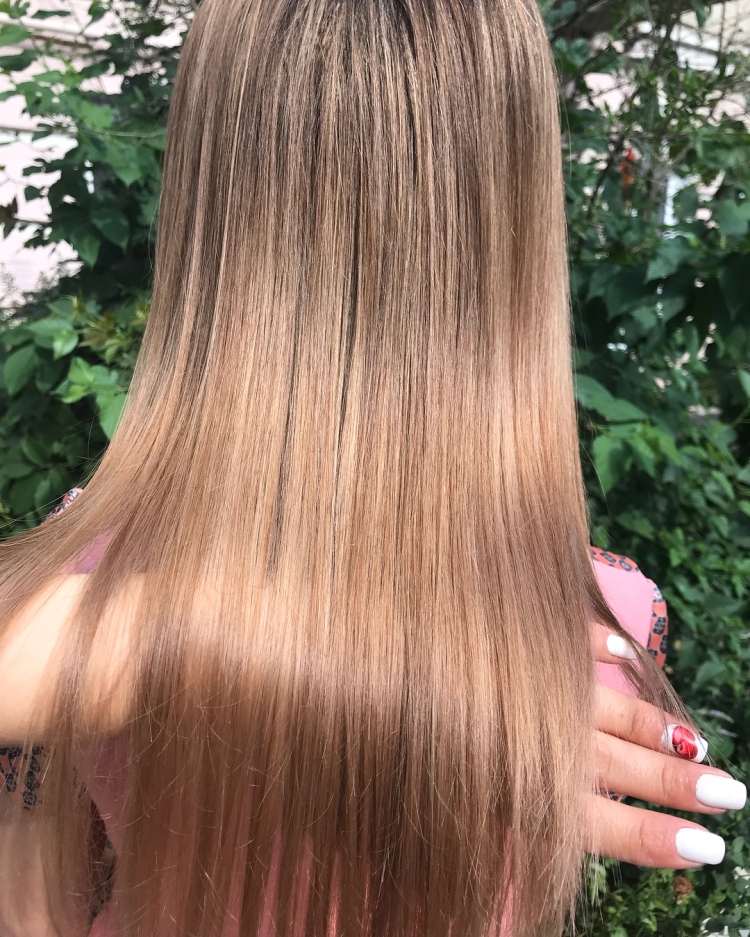 Цвет волос капучино с молоком