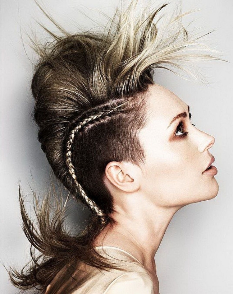 Рок прически для девушек