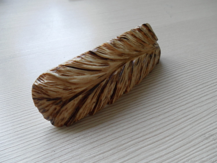 Деревянная заколка для волос