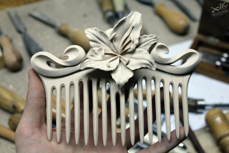 Прическа резьба