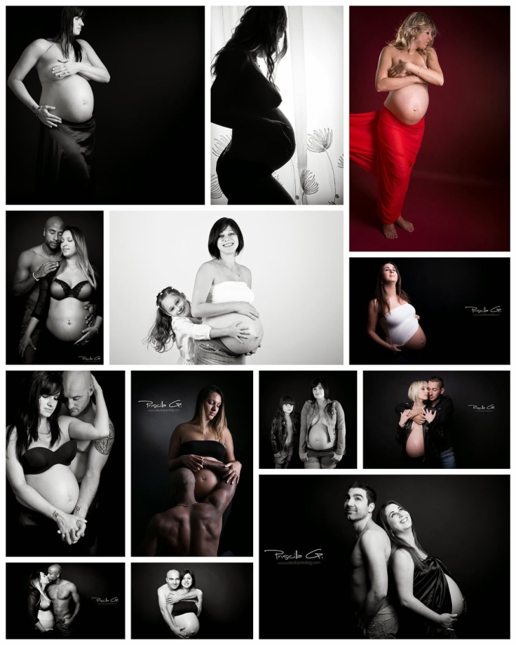 Позирование для беременной фотосессии