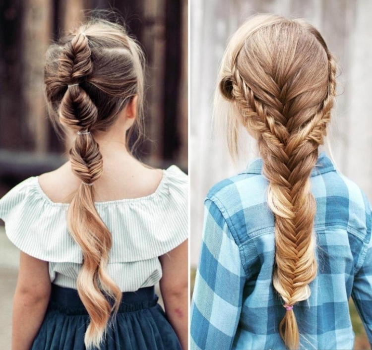 Прическа на 1 сентября для девочки