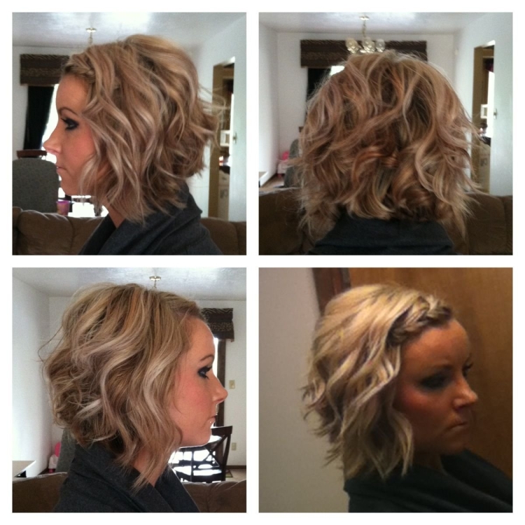 Прическа на каре утюжком