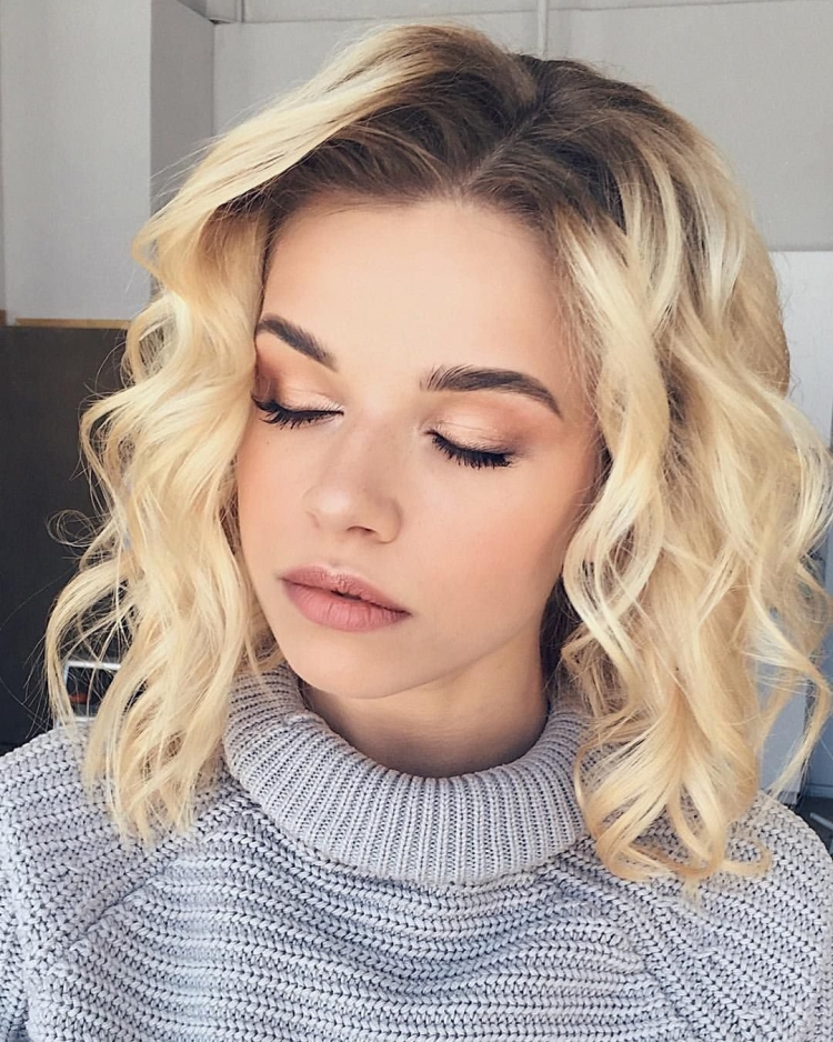 Легкие кудри каре кудри на каре