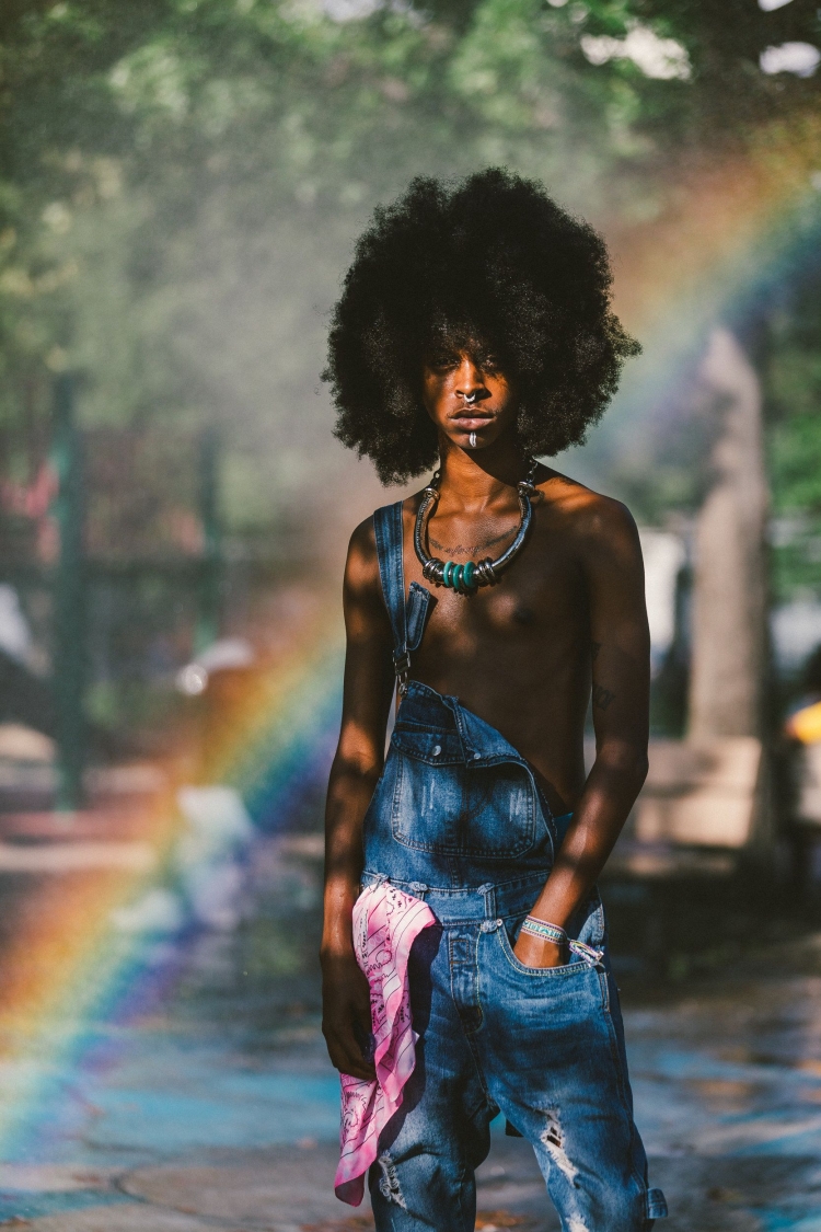 Съемка в стиле афро