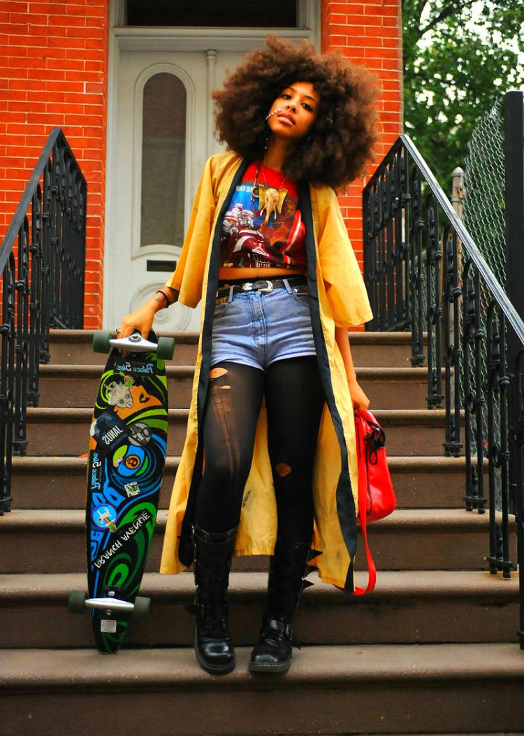 Стиль 90х одежда афро