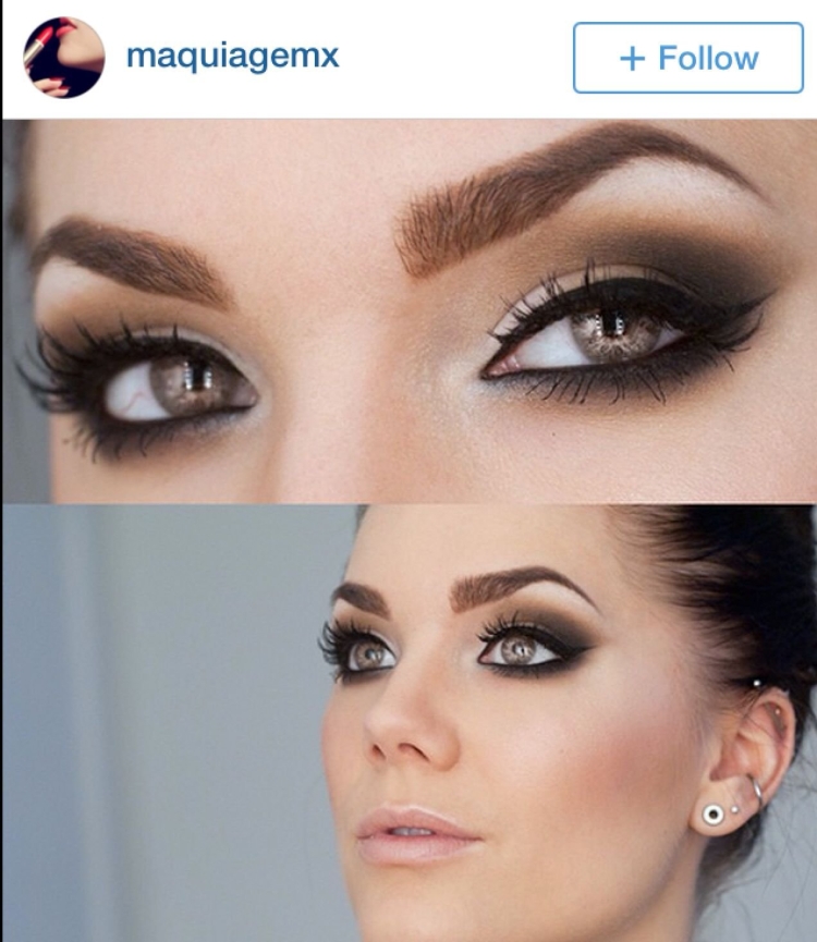 Свадебный макияж Смоки айс