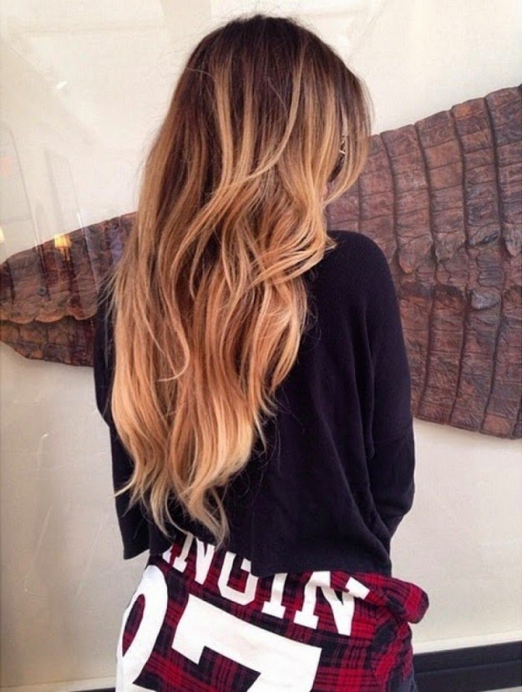 Надя Дорофеева прическа омбре