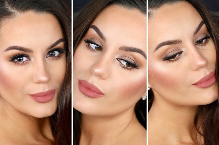 Мейкап Смоки айс для карих