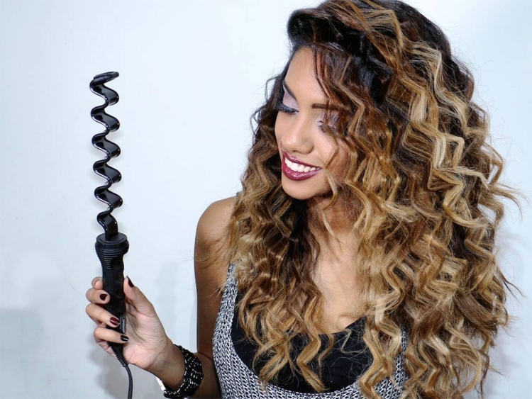 Плойка для афро кудрей