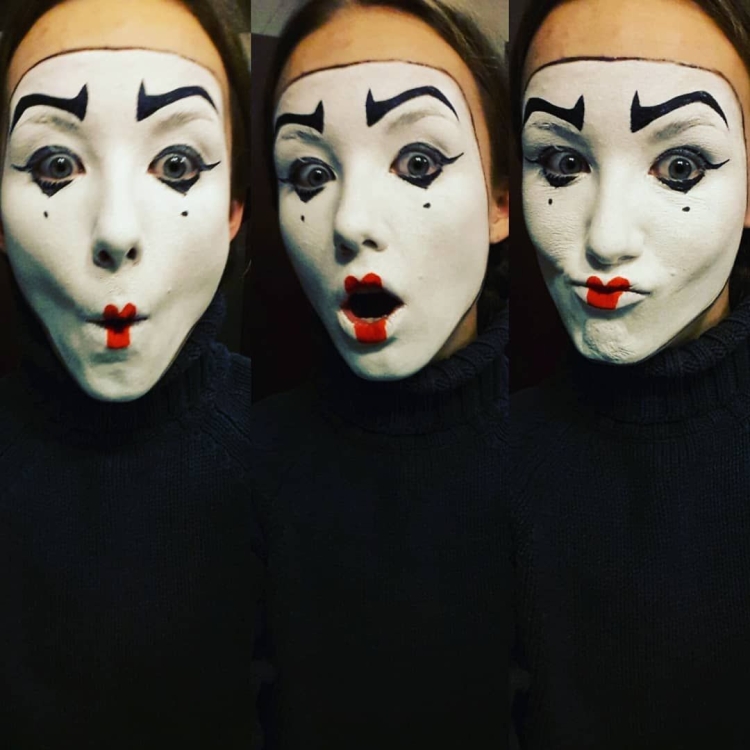 Грим Мима женский