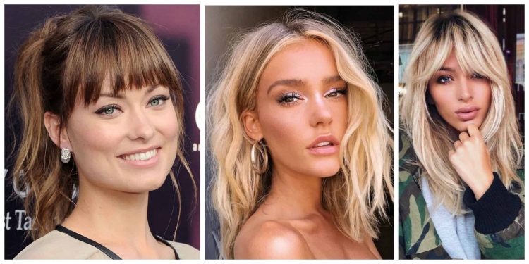 Контуринг на русые волосы с челкой