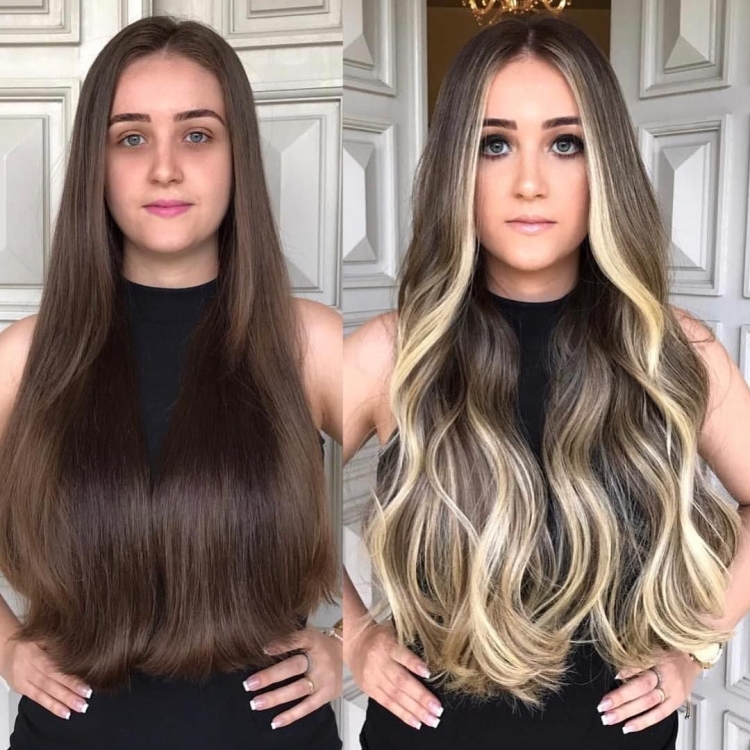 Балаяж контуринг