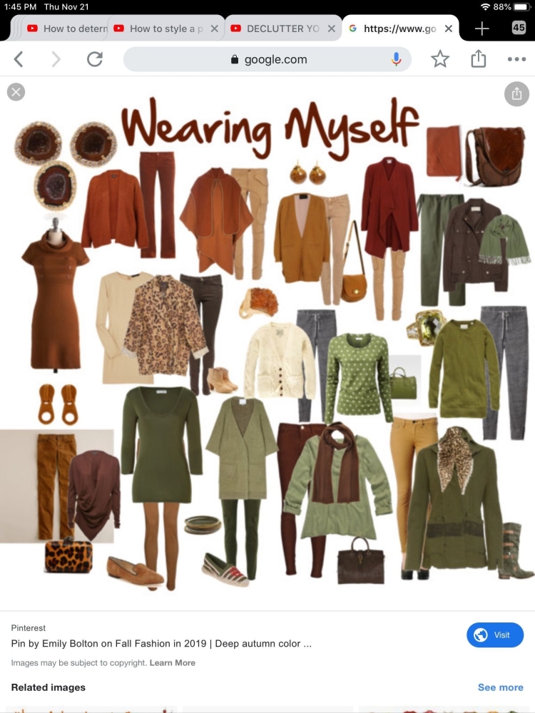 Базовый капсульный гардероб цветотип мягкая осень