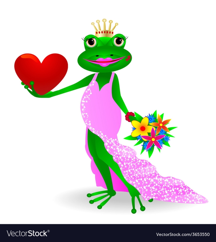 Лягушка красавица