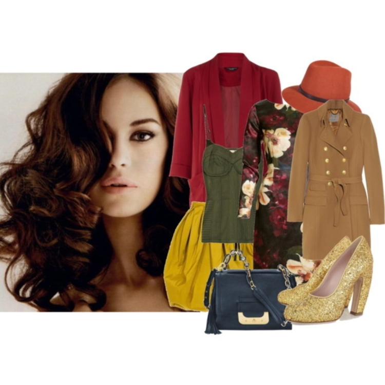 Глубокая осень цветотип гардероб