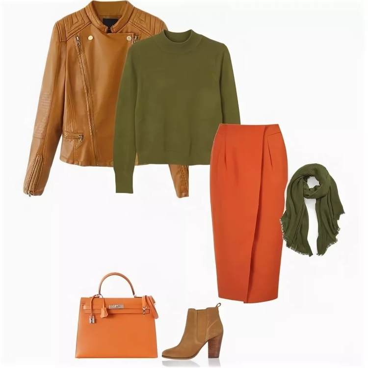 Цветотип темная осень капсула