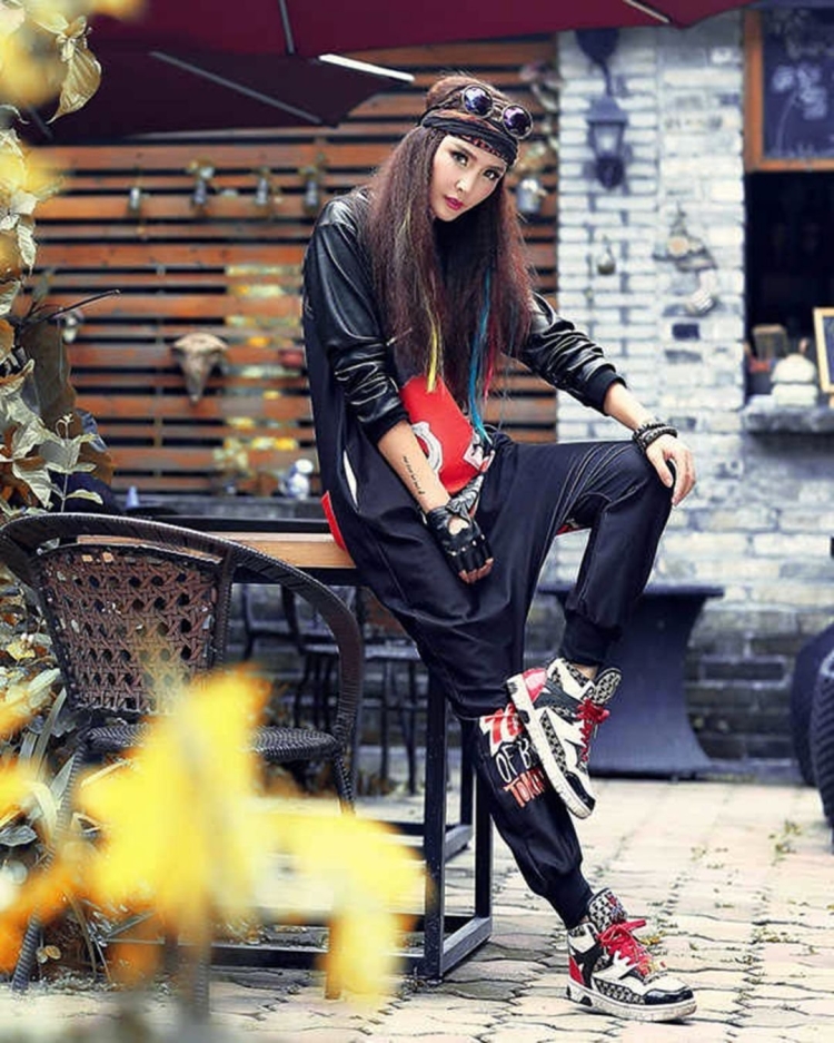 Хип-хоп стиль одежды для девушек