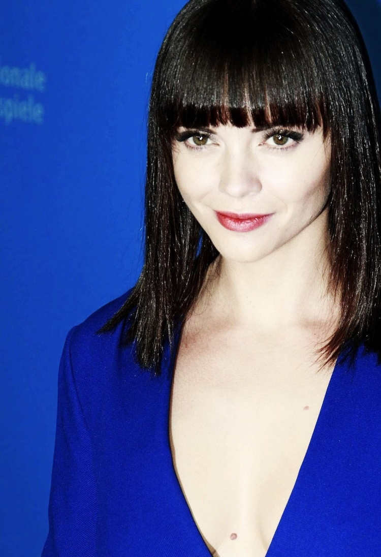 Кристина Риччи с челкой