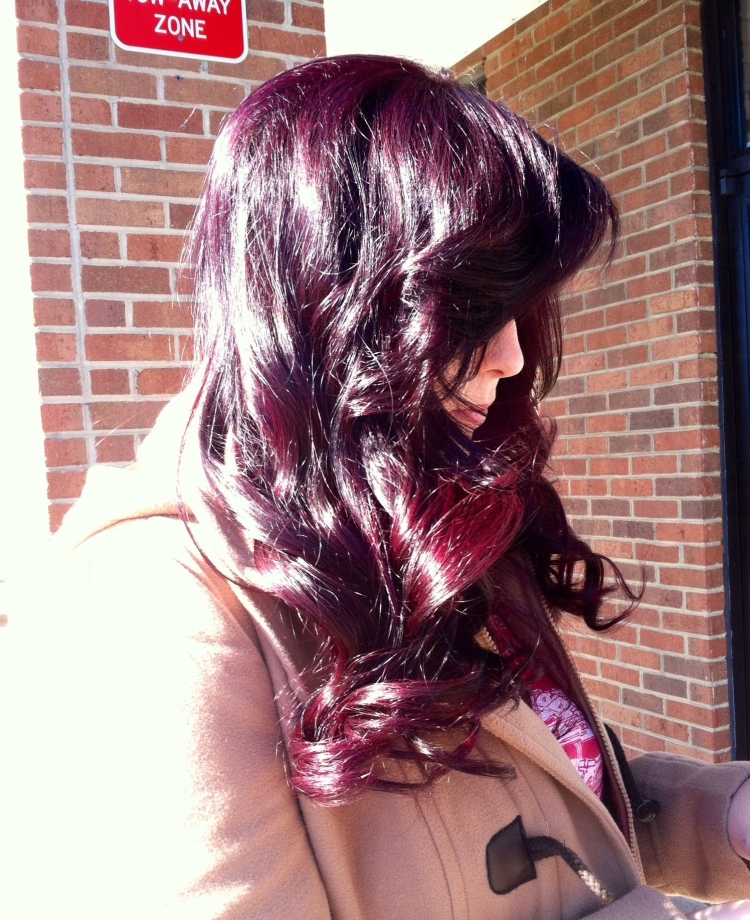 Crazy Color бургунди