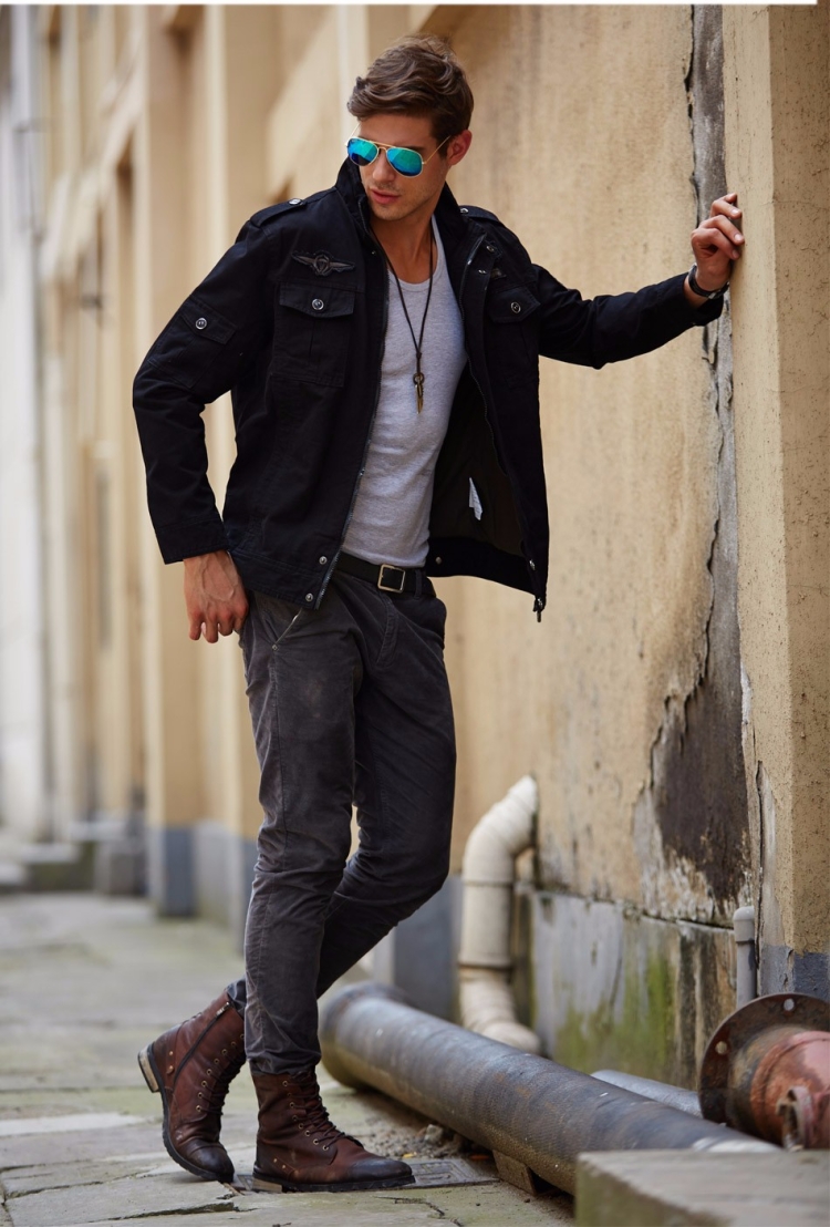 Весенний стиль одежды для мужчин