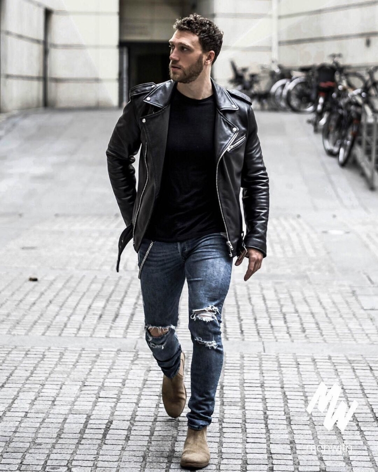 Брутальный мужской стиль одежды