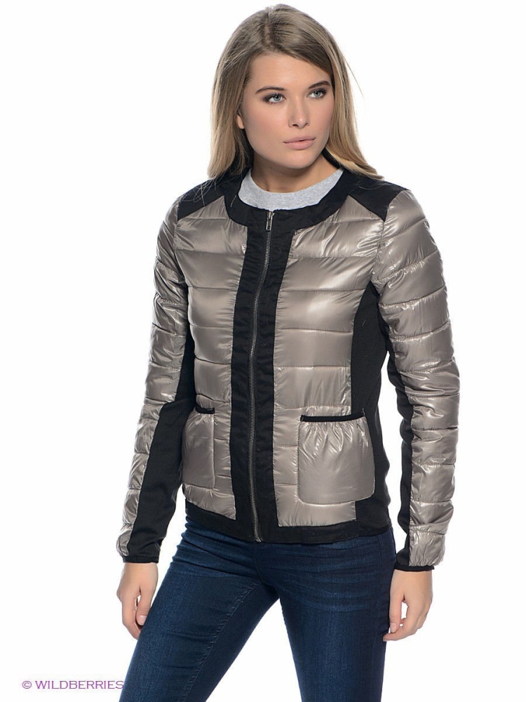 Куртка комбинированная