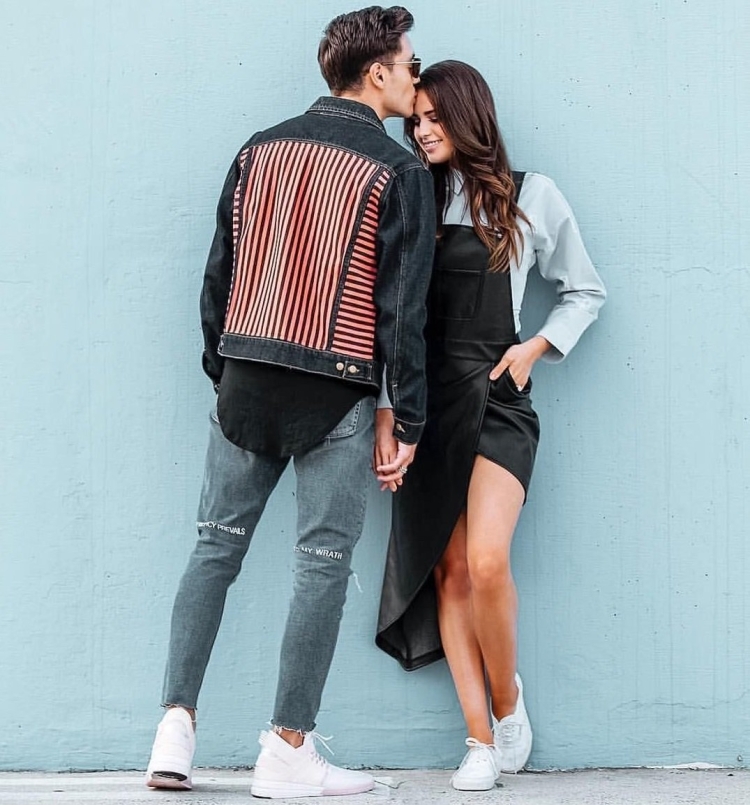 Пара в полный рост