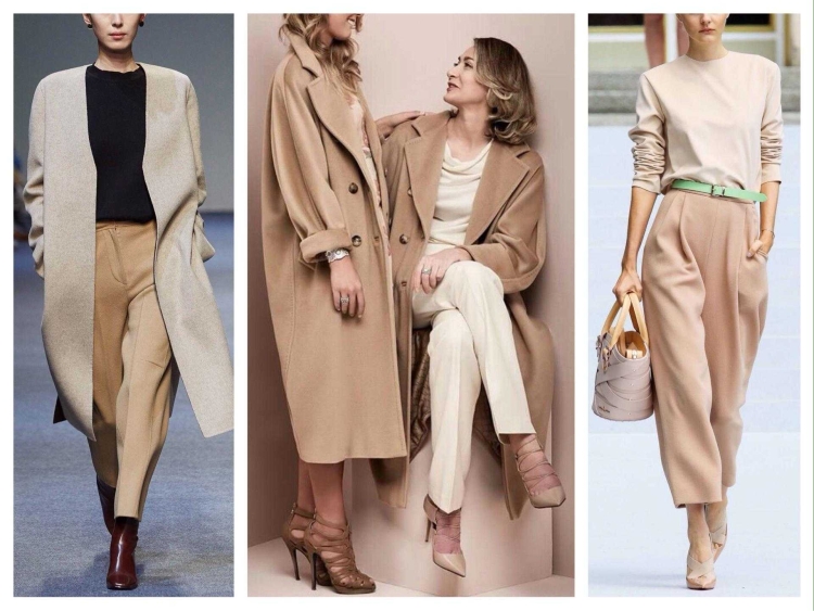 Бежевый цвет в одежде