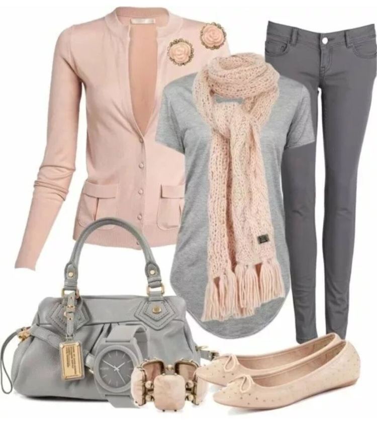 Красивое сочетание одежды