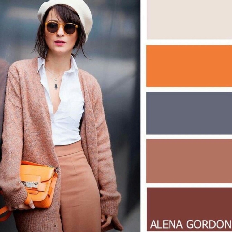 Сочетание цветов в тлпжде