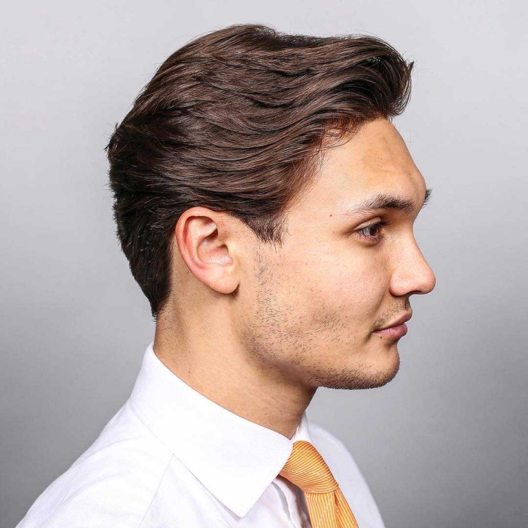 Мужские прически классика