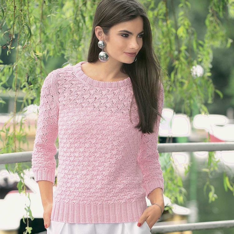 Ажурный джемпер