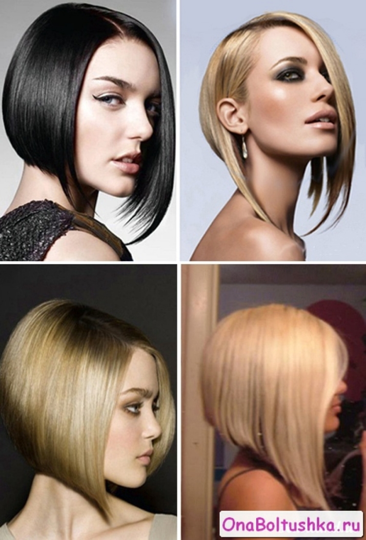 Стрижка Боб каре с удлинением