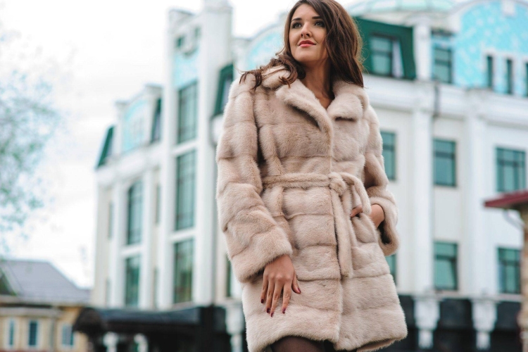 Модные норковые шубы