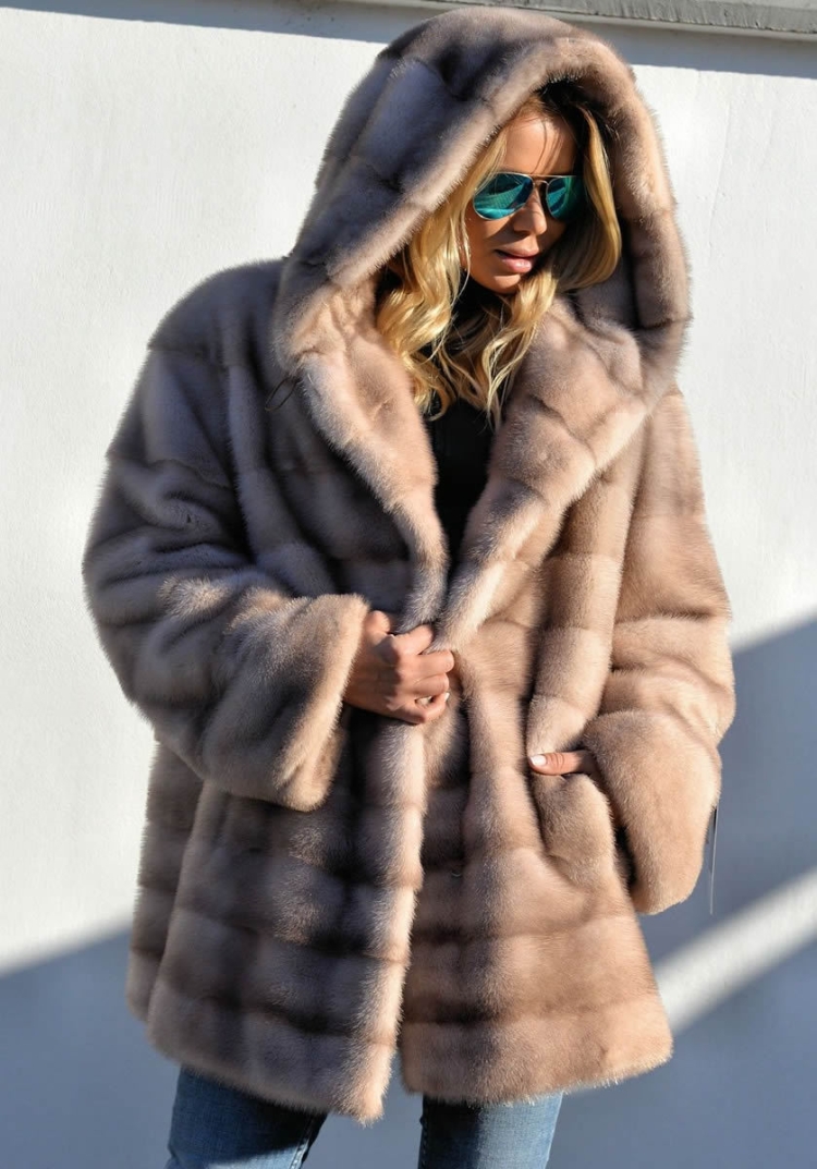 Шуба норковая