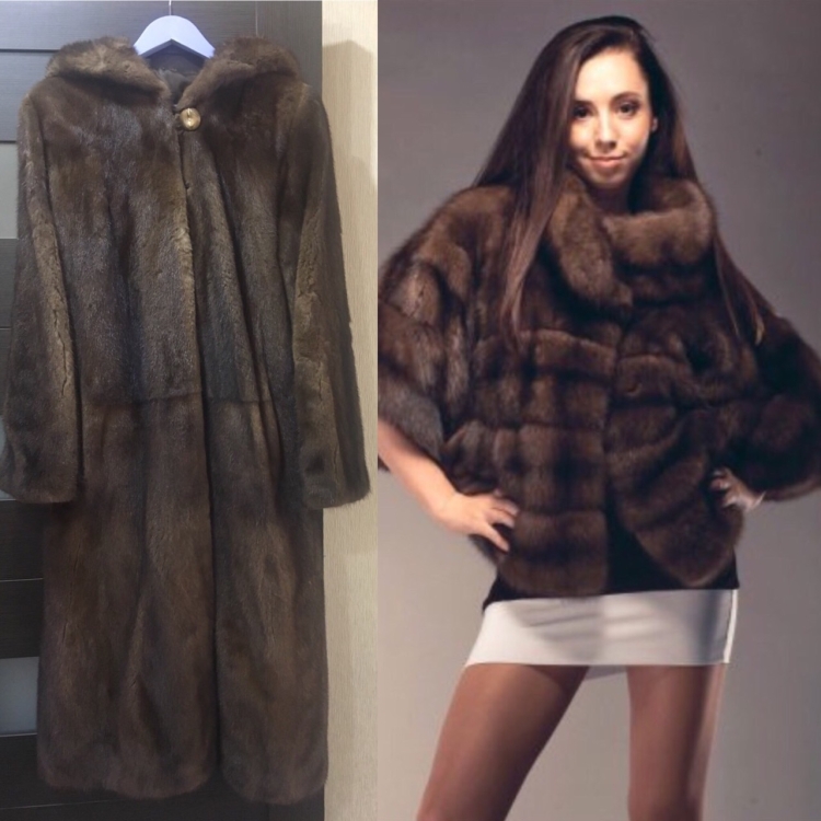 Перешить норковую шубу