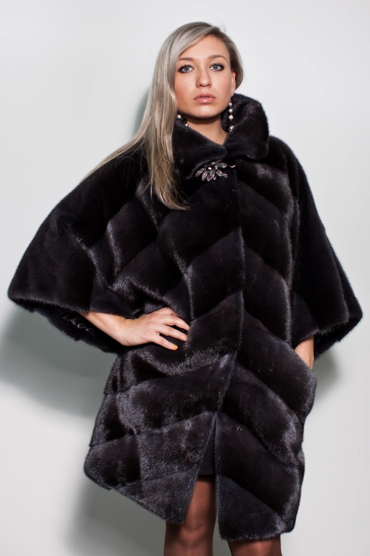 Шуба норковая