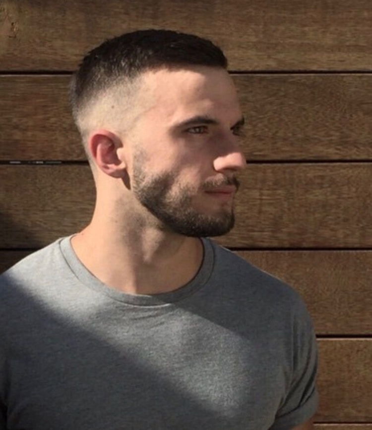 Короткие стрижки мужские Кропп