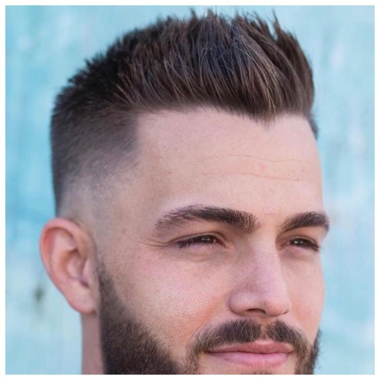 Причёска кроп мужская
