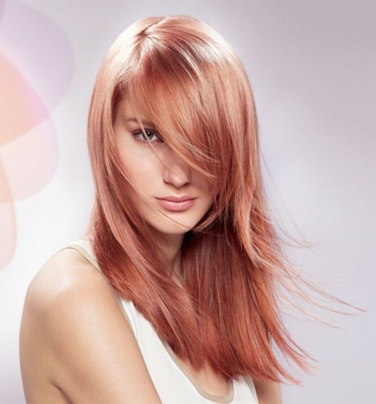 Клубничный блонд велла