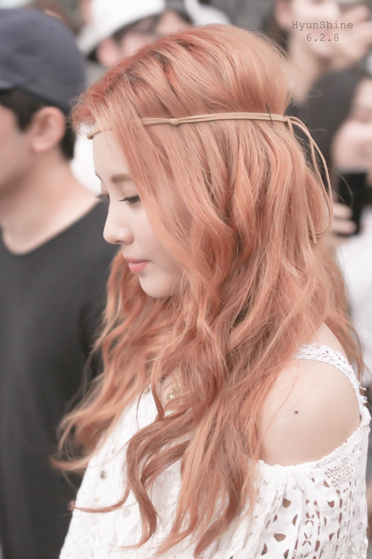 Цвет волос кореянок