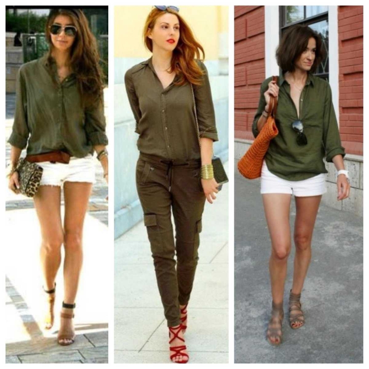 Лук цвет хаки +