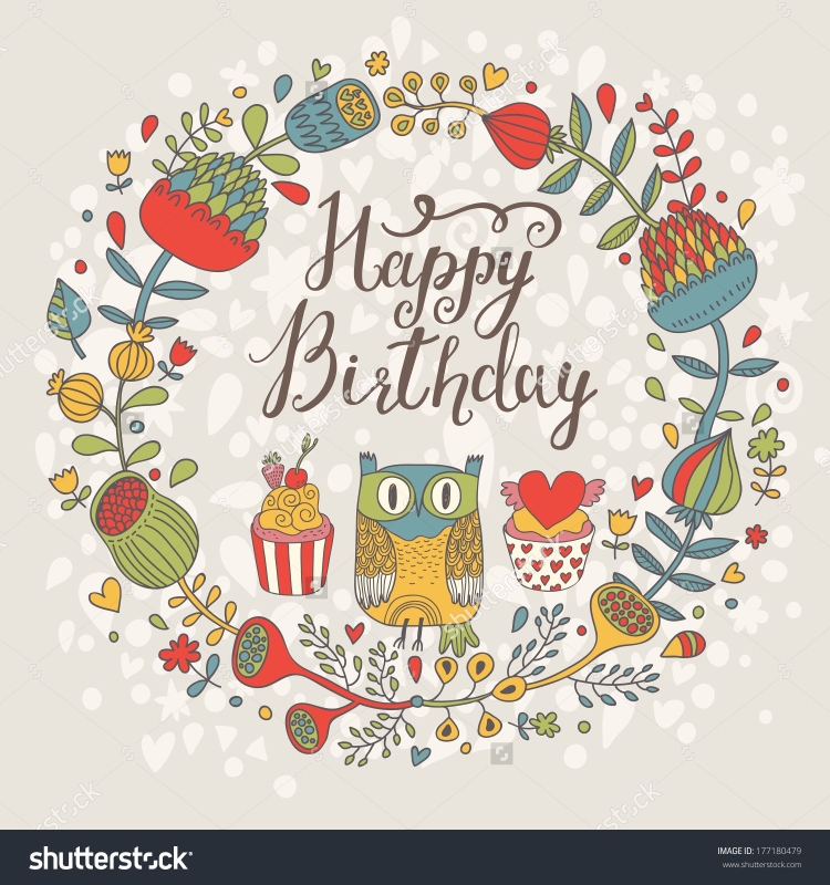 С днём рождения Скандинавский стиль