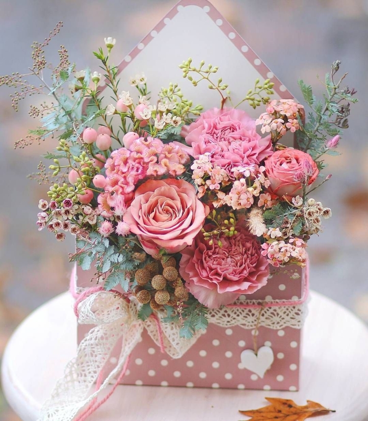 Нежный букет цветов