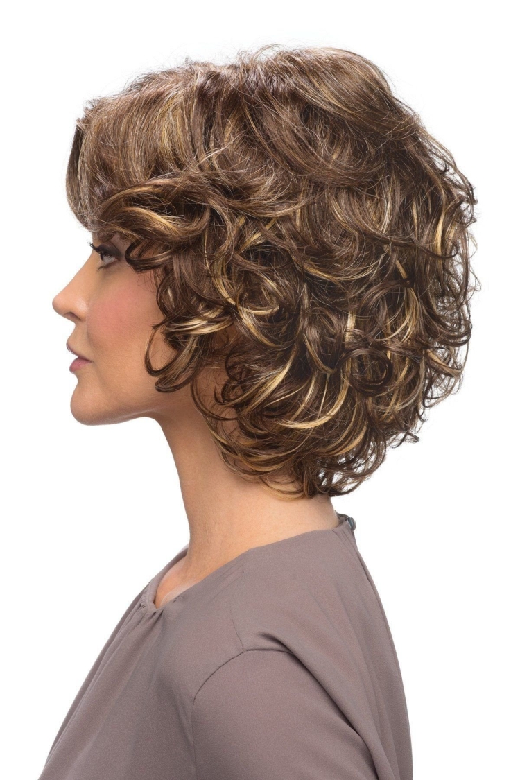 Стрижка Каскад на короткие вьющиеся