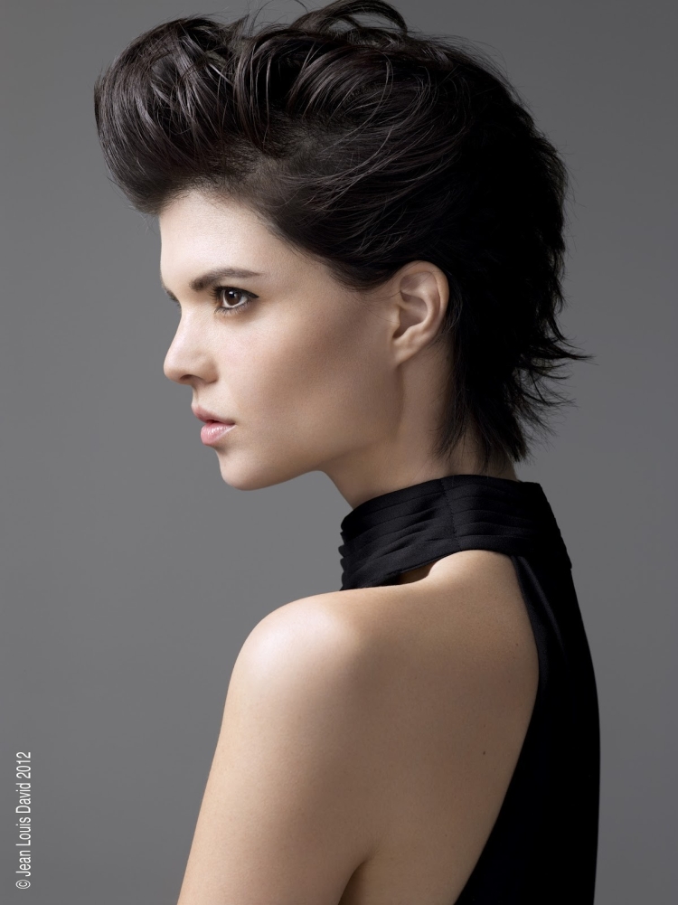 Рок стиль и короткая стрижка