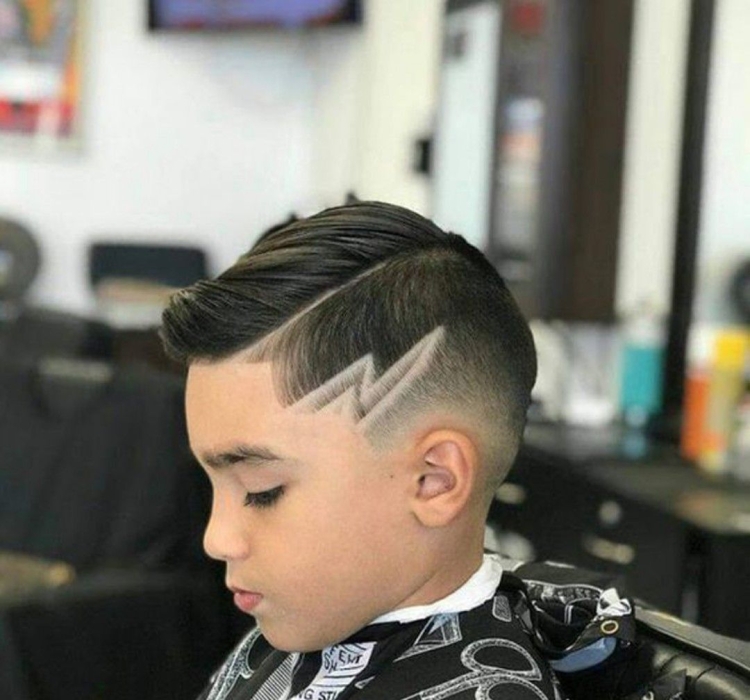 Фигурные стрижки для мальчиков